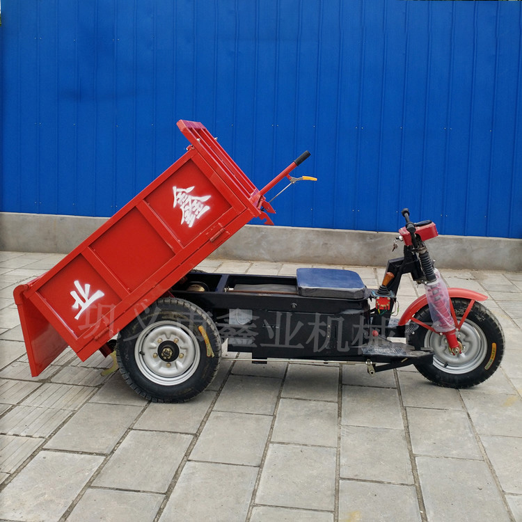 助力房地产工地手掀电动翻斗车